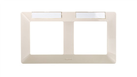 Valena Life Ramka Podwójna Z Etykietą Kremowa 754052