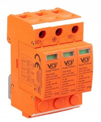 Ogranicznik przepięć klasy Typ T1+T2 3P + NPE 7kA