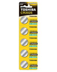 BATERIA LITOWA TOSHIBA CR2025 5 SZT