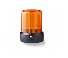 Lampa sygnalizacyjna LED 110–240 V AC Ściemnianie, błyskanie, Pulsacyjne, Obrotowe, Stałe, Stroboskop Pomarańczowy