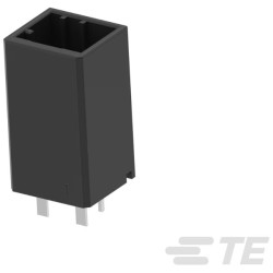 TE Connectivity 1318123-1 D-2100 Header Male Vertical 3P Keyed Unshrouded