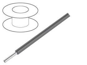 3053/1-SL001 Przewód HookUp Wire d: 20AWG drut Cu PVC ciemnoszary 300V 305m