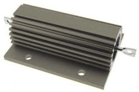 Rezystor do montażu w obudowie 10 100W 5 RS PRO 100ppm/C drutowy Osiowe