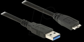 85075 Cable USB 3.0 Type-A male > USB 3.0 Type Micro-B male 3.0 m blac