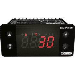 Emko ESM-3712-HCN Controller Bang-bang PTC -50 to 130&#xB0;C Alarm Relay