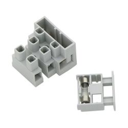 Gniazdo bezpiecznika 20mm kostka 3-pola elektr. 5A / 009303