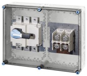 Przełącznik rozłączający Hensel Mi 7665 Maksymalne napięcie przełączania: 500 V/AC (S x W x G) 600 x 450 x 239 mm 1 szt.