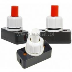 Przełącznik lampkowy; czerwony; 2A/ 250VAC