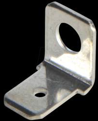 Screw-on flat connectors, 90°, 4.3 mm