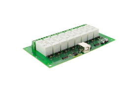 8 Channel Relay Module (USB-RLY16L, Low Power Version, Up to 16Amp)
