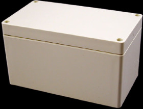 PC enclosure, (L x W x H) 160 x 89 x 89 mm, light gray (RAL 7035), IP68, 1554K2GY