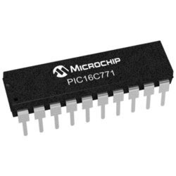 Mikrokontroler Microchip PIC16C PDIP 20-pinowy Otwór przezierny PIC 7 kB 8bit CAN: 20MHz RAM:256 B Ethernet: OTP EEPROM