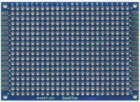PŁYTKA UNIWERSALNA 50x70mm DWUSTRONNA NIEBIESKA (PLYT075)