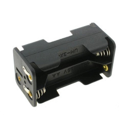 Koszyk baterii AA x4 kwadratowy