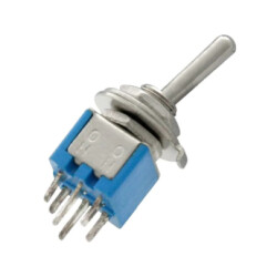 Przełącznik DPDT TS40 submini, PCB