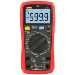 Miernik uniwersalny z pomiarem True RMS i funkcją wykrywania pola elektrycznego NCV multimetr cyfrowy z wyświetlaczem LCD UNI-T