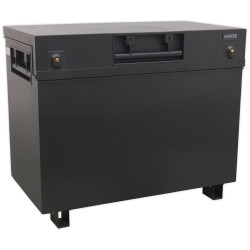 Sealey SSB07 Site Box 1125 x 610 x925mm Welded Steel Construction, Lockable