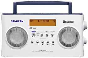 N/A DAB+, fale metrowe (VHF) Sangean DPR-26 BT, biały