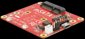 62648 Raspberry Pi - Converter USB to mSATA, D720231A