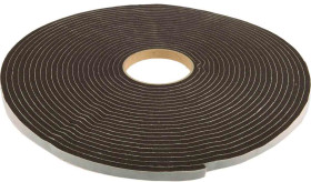 Taśma piankowa grubość 6.0mm szerokość 12.0mm RS PRO Czarny długość 15.0m