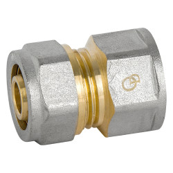 Łącznik instalacyjny do rur wielowarstwowych zaciskowy 1/2x16.ZŁ-DZ FTN-002.1/2X16.