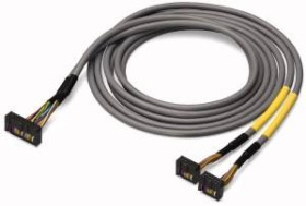 Przewód taśmowy 20-biegunowy / 2x 10-biegunowy 1m 706-7753/302-100