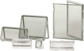 Fibox EKU 30-T-3FSH 3520320 dekiel przezroczysty (D x S x W) 560 x 380 x 30 mm poliwęglan szaro-biały (ral 7035) 1 szt.