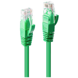 LINDY 48055 Network cable patch cable CAT 6 U/UTP 30m Green
