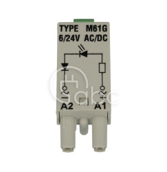 Moduł L LED zielony 6-24 V AC/DC M61G 854812