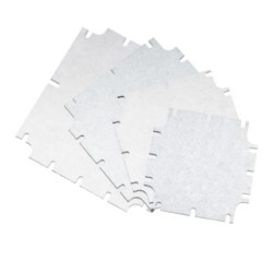 Płyta montażowa, 114.1mm x 64.1mm, materiał: Galvanised Steel, RS PRO