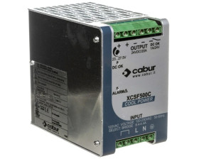 Zasilacz impulsowy jednofazowy 120-230VAC 24VDC 20A 480W XCSF500C