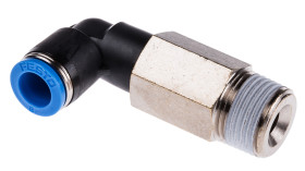 Złączka pneumatyczna R 3/8 męskie Wciskane 8 mm Festo Adapter gwintowany kolankowy R 3/8 męskie