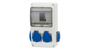 Rozdzielnica Lago 6M - Gniazda 4X230v /6 Modułów/