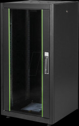 DN-19 22U-6/6-DB 19" network cabinet, 22U, 600 mm depth, black