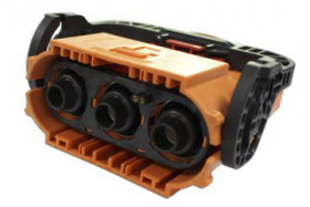 Złącze EV 250A HVSL1000 50 mm² 3 -pinowe Amphenol Industrial