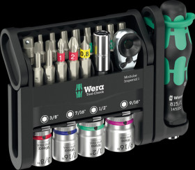 05049001001 Bits-Sortiment, Tool-Check Modular Imperial 1, 21-teilig