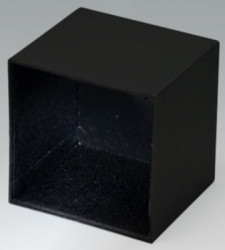 PA module enclosure, (L x W x H) 46.2 x 46.2 x 40.8 mm, black (RAL 9005), IP00, A8046408