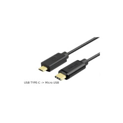 Złącze USB C/micro-USB wt-wt 1m UNITEK do Yanosik YANBOX GT/GTR/GTS/XS