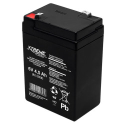 AKUMULATOR ŻELOWY 6V 4,5Ah XTREME