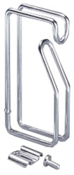 Wieszak kablowy, Wieszak kablowy, do użytku z: Zarządzanie kablami, materiał: Stal, l. pierścieni: 10, 65 x 125mm