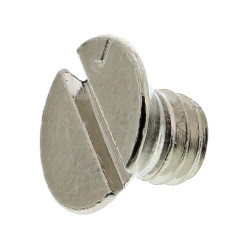 Śruby maszynowe M5 łeb z łbem stożkowym Mosiądz długość 6.0mm skok 0.80mm