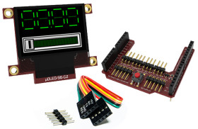 Wyświetlacz zgodny z Arduino 0.96in Wyświetlacz OLED 96 x 64piksel Arduino