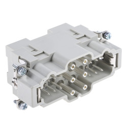 Wkładka złącza dużej mocy 19-pinowe HARTING 10A Męski Proste