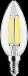 29196 LED filament bulb E14, 2.5 W, 525 lm, 4000 K