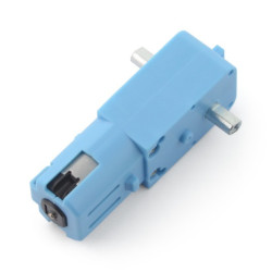 Silnik DC z przekładnią 1:90 3-6V z podwójnym wałem - Bi-Metal