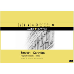 Daler-Rowney Smooth Cartridge Pad A2 130G 30Sh
