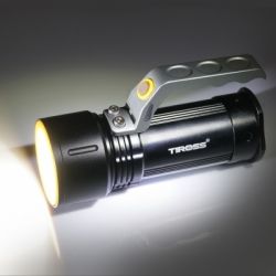 Latarka ALU CREE XM-L2, 10W - akumulatorowa