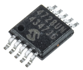 DAC 12 bit Microchip Montaż powierzchniowy C/A: 4 10 -pinowy MSOP