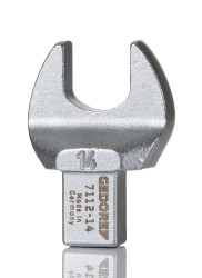 Wkładka do kluczy dynamometrycznych, seria: 7112, typ: Łeb klucza, rozmiar: 14 mm, wkładka: 9 x 12mm, wykończenie: