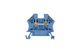 Złączka szynowa 2-przewodowa 2,5mm2 niebieska EURO 43408BL